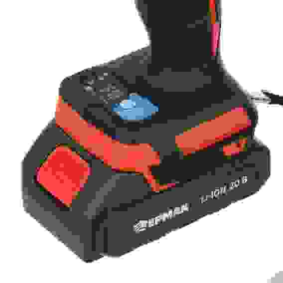 Гайковерт ударный аккумуляторный 20В, 2А*ч, 300 H*м ЕРМАК