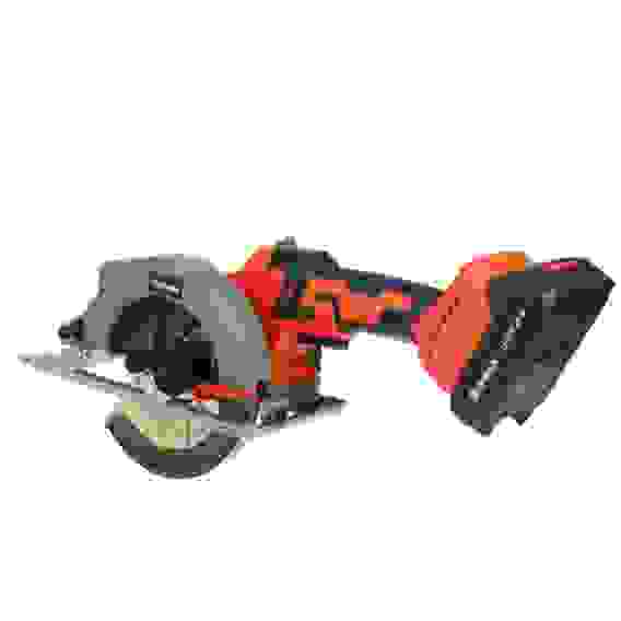 Пила циркулярная аккумуляторная бесщеточная, мини, 20В, 2А*ч ЕРМАК