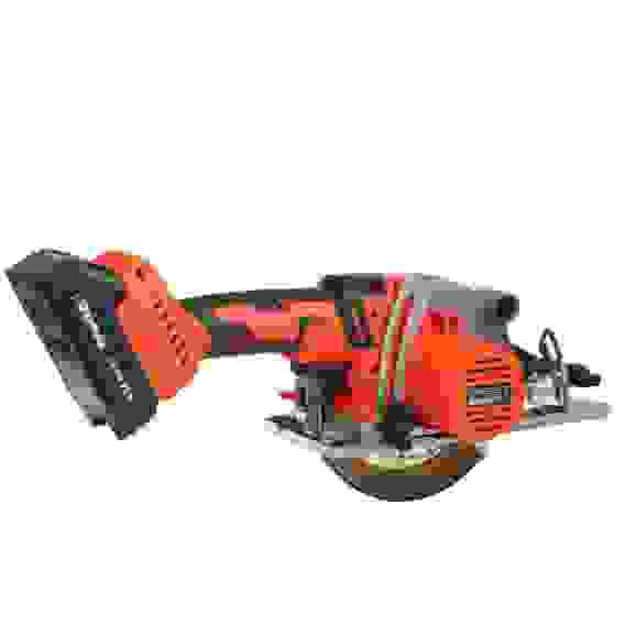 Пила циркулярная аккумуляторная бесщеточная, мини, 20В, 2А*ч ЕРМАК