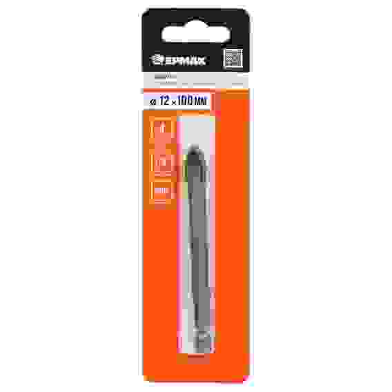 Сверло по кафелю, керамике, стеклу, с четырьмя режущими лезвиями, шестигранный хвостовик, 12мм ЕРМАК