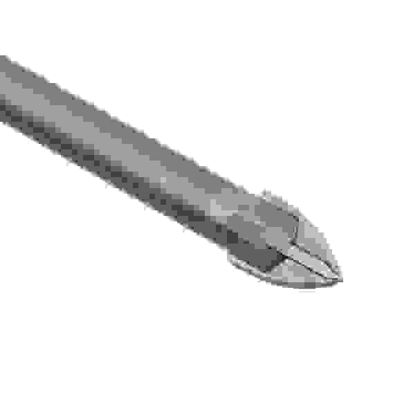 Сверло по кафелю, керамике, стеклу, с четырьмя режущими лезвиями, шестигранный хвостовик, 10мм ЕРМАК