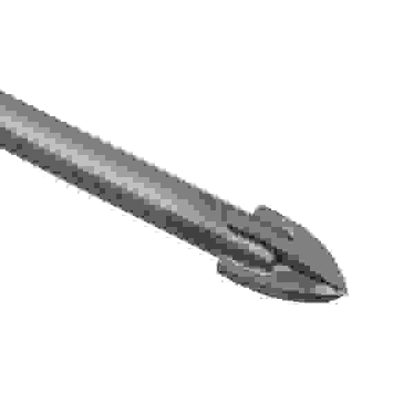 Сверло по кафелю, керамике, стеклу, с четырьмя режущими лезвиями, шестигранный хвостовик, 8 мм ЕРМАК