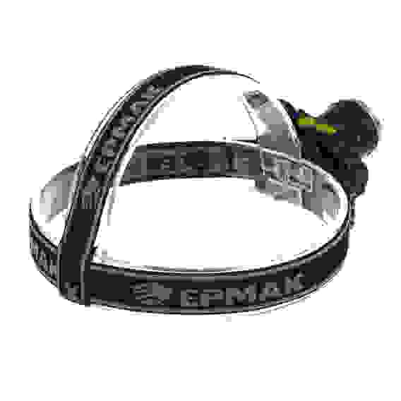 Фонарик налобный, XPE, 5 Вт, 6х7см, 3 режима, 1500мАч, USВ кабель, пластик,1 цвет ЕРМАК