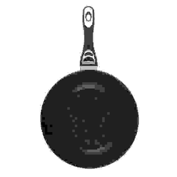 Сотейник литой d28см, антипригарное покрытие Мрамор, индукция Танто SATOSHI