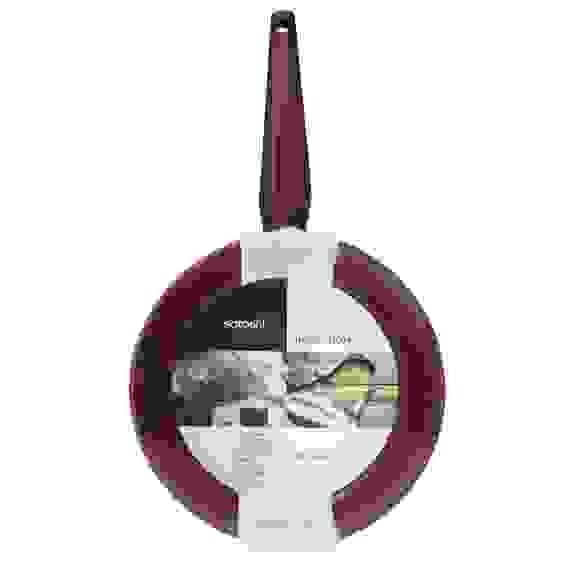 Гранд Сотейник литой 4,3л d=28х8см, антипригарное покрытие мрамор, индукция SATOSHI