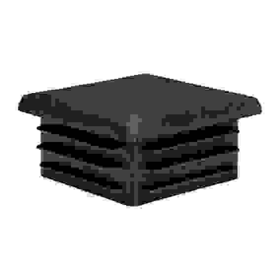 Заглушка для труб внутренняя прямоугольная черная 60х40 мм (цена за шт.) НАКРЕПКО 216812