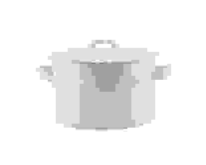 Кастрюля 2,0л цил белая