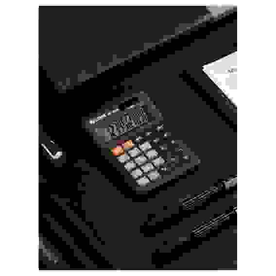 Калькулятор настольный Eleven SDC-022SR, 10 разрядов, двойное питание, 88*127*23мм, черный