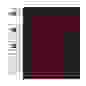 Тетрадь 48л., А5 клетка, бумвинил, бордовый BG