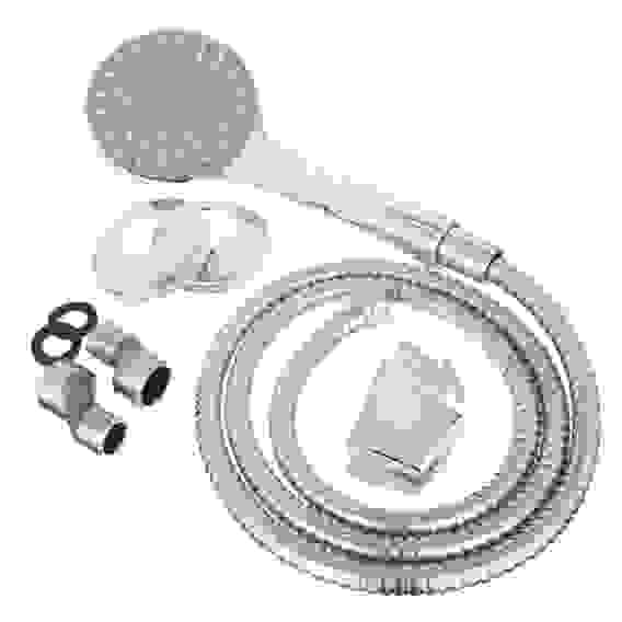 Смеситель для ванны с душем, плоский излив 35см, кер. картридж 40мм, хром, цинк, SK08-I106 СоюзКран