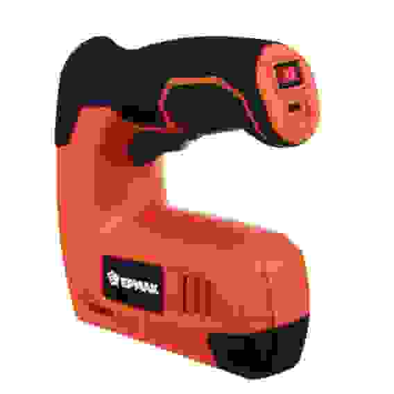 Степлер аккумуляторный 3,6 В, Li-Ion,1,3А*ч, вмест.магазина 50 шт,скобы в комплекте тип 53 ЕРМАК