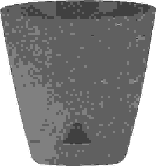Горшок для цветов Amsterdam D=170мм (2,5л) прикорн.полив, тёмный камень IG630010026 InGreen