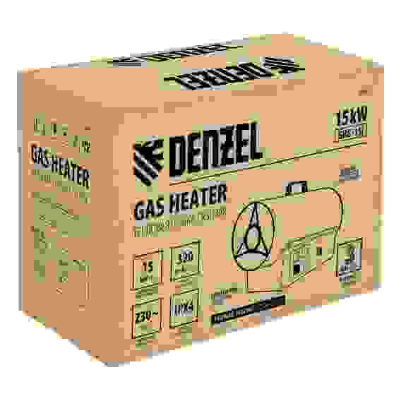 Пушка тепловая газовая GHG-15i, 15 кВт, 320 м3/ч, пропан-бутан// Denzel