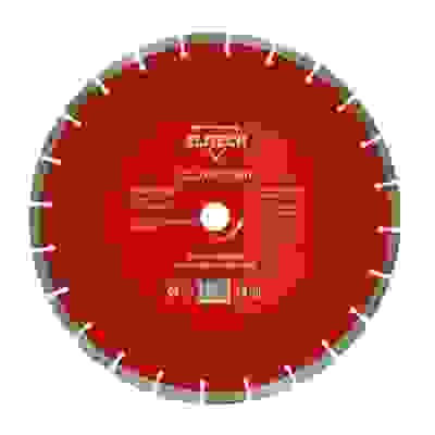 Диск алмазный д.350х25,4мм сегментный армированный бетон Elitech