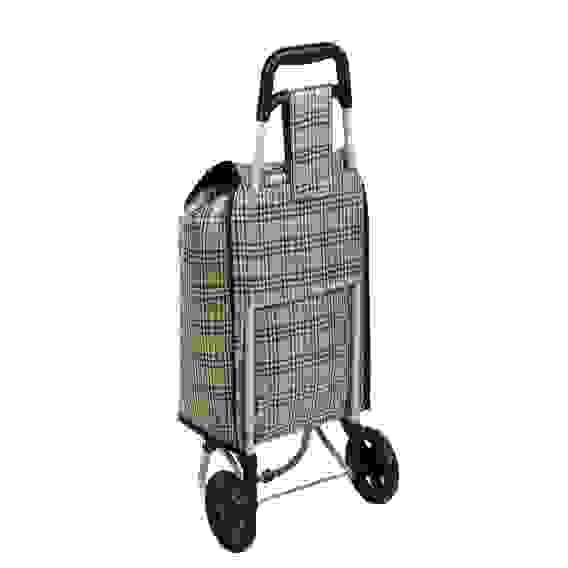 Тележка + сумка, до 30кг, 28х32х92см, 32л, брезент, колеса ЭВА d15см VETTA