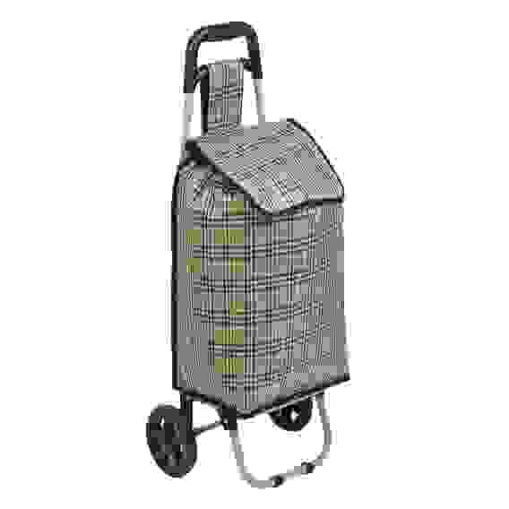 Тележка + сумка, до 30кг, 28х32х92см, 32л, брезент, колеса ЭВА d15см VETTA