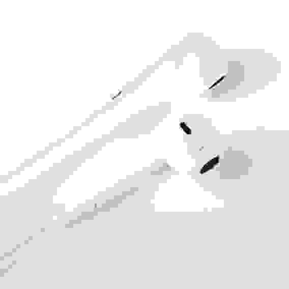 Наушники проводные вкладыши Классика, гарнитура,пластиковый бокс, белые FORZA