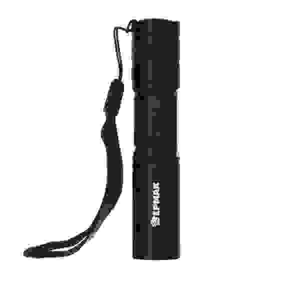 Фонарик металлический, 1 LED, 1хAA, 2х9,4см, алюминий ЕРМАК