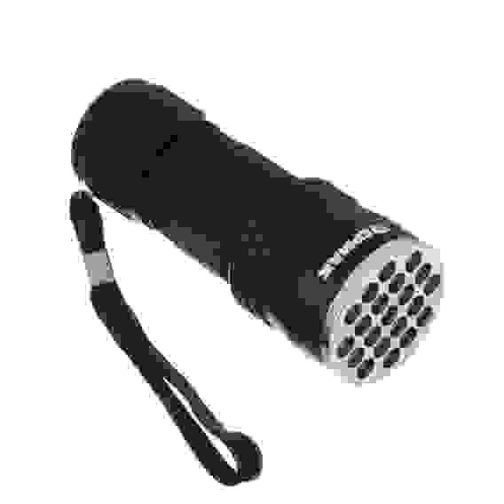 Фонарик металлический, 21 LED, 3хAAA, 9,2х3,6см, алюминий ЕРМАК