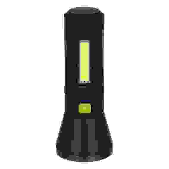 Фонарь ручной, LED+COB, 4 режима, 1200мАч, 5,8х14,8см ЕРМАК