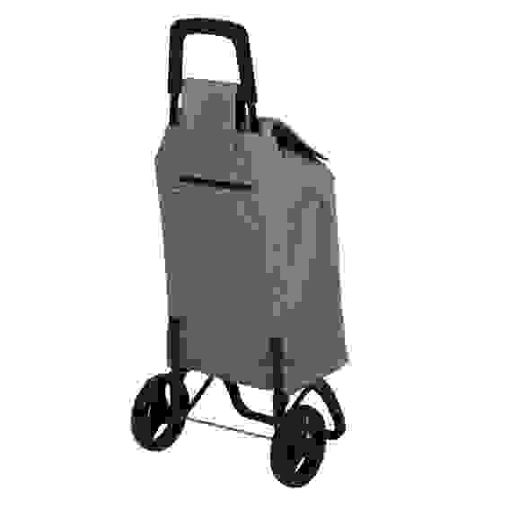 Тележка c сумкой, до 30кг, оксфорд 300D, 95х41х33см, сумка 36,5х23х57см, 45л, колесо d17см VETTA