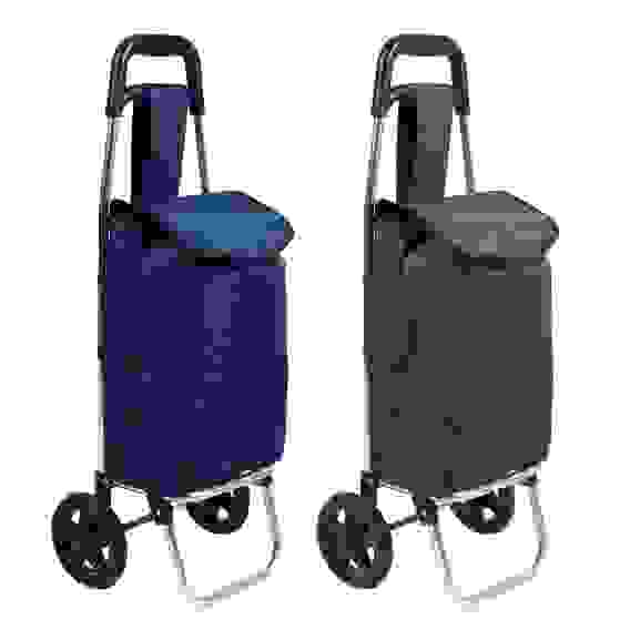 Тележка + сумка, до 10кг, 33х26х82см, 16л, ткань оксфорд, колеса ЭВА d13см VETTA