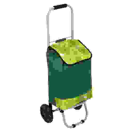 Тележка + сумка, до 20кг, 27х32х88см, 24л, полиэстер, металл, колеса ЭВА d15см, 3 дизайна VETTA