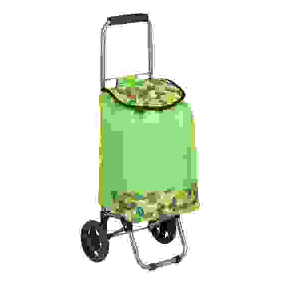 Тележка + сумка, до 30кг, 30х22х86см, 21л, брезент, колеса ЭВА d14,5см VETTA