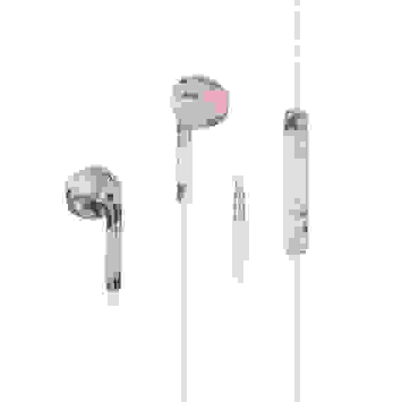 Наушники проводные вкладыши Коллекция, гарнитура, пластиковый бокс, 5 цветов FORZA