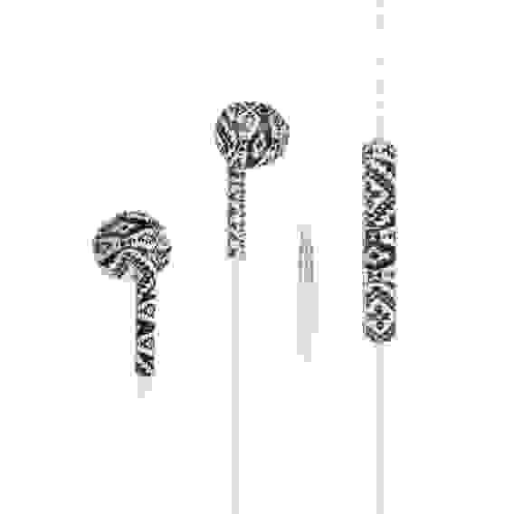 Наушники проводные вкладыши Коллекция, гарнитура, пластиковый бокс, 5 цветов FORZA