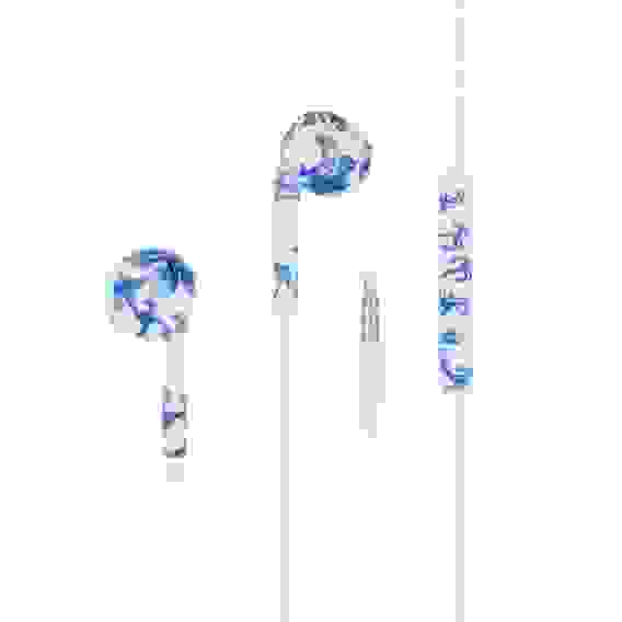 Наушники проводные вкладыши Коллекция, гарнитура, пластиковый бокс, 5 цветов FORZA