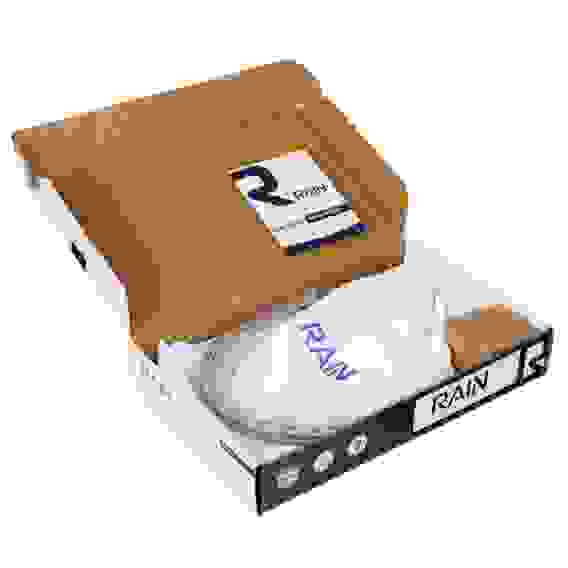 Смеситель для кухни Алмаз, высокий излив, картридж 35мм, гайка, латунь, хром RAIN