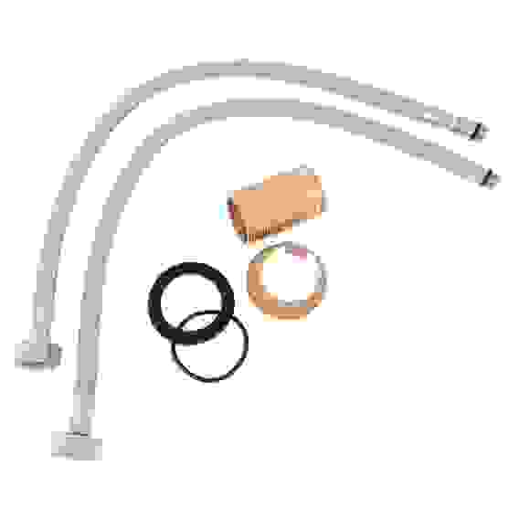 Смеситель для кухни Атриа, высокий излив, картридж 40мм, латунь, хром RAIN