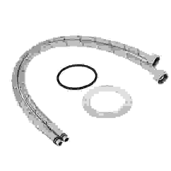 Смеситель для кухни Нефрит, поворотный излив, керам. кран-буксы 1/2, гайка, латунь, хром RAIN