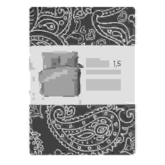 Фрэя Комплект постельного белья 2 (4 предмета), бязь, 100% хлопок, серый PROVANCE