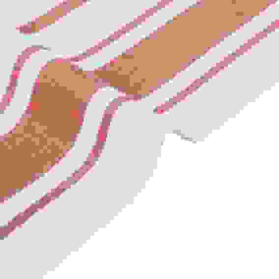 Терракота Полотенце кухонное, 40х60см, 100% хлопок, жаккард PROVANCE