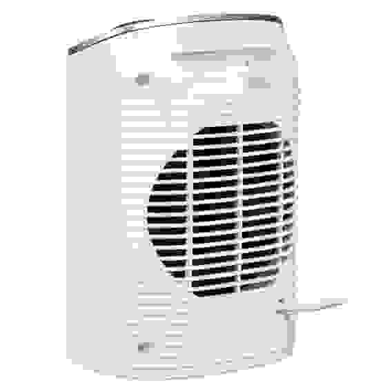 Тепловентилятор керамический вращающийся 750/1500Вт, термостат, защита от перегрева, ручка ЕРМАК