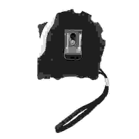 Рулетка с обрезиненным корпусом 5мх19мм, 3 фиксатора РОКОТ