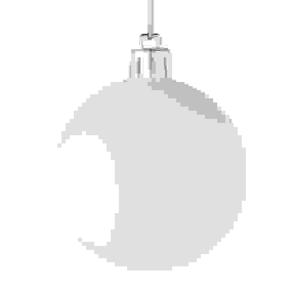 Набор шаров 6шт 6см пластик, белый жемчуг СНОУ БУМ