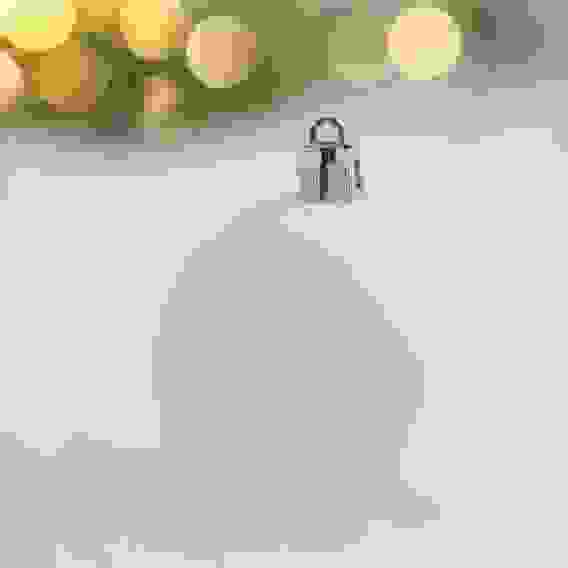 Набор шаров 6шт 6см пластик, белый жемчуг СНОУ БУМ