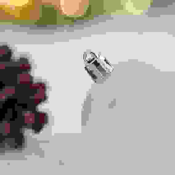 Набор шаров 6шт 6см пластик, белый жемчуг СНОУ БУМ