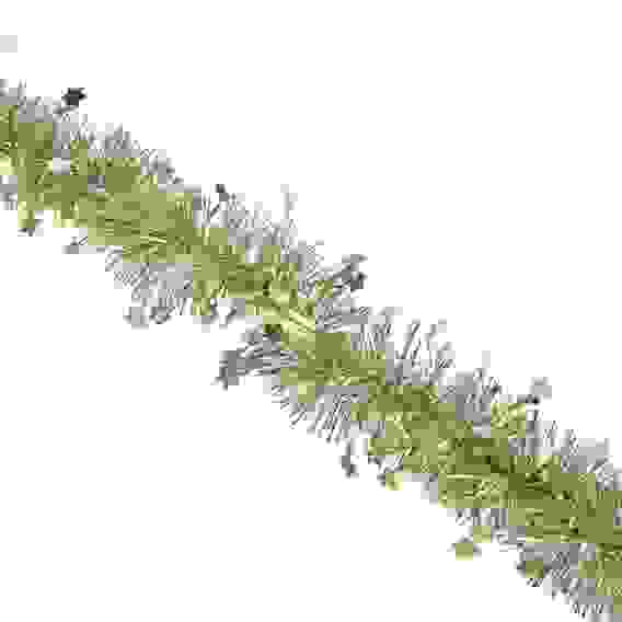 Мишура с декоративной лентой, 6х200см, ПВХ, золотая СНОУ БУМ