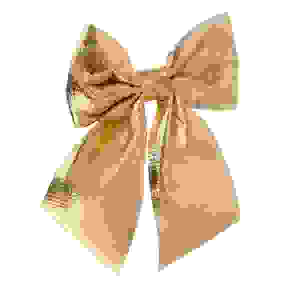 Набор бантов, 2 шт, 12x14 см, цвет золотой СНОУ БУМ