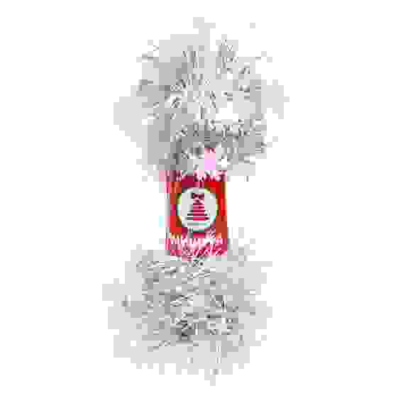 Мишура, серебро голографическое со снежинками, 8x200 см, ПВХ СНОУ БУМ