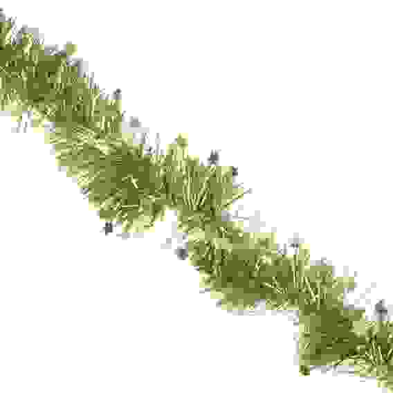 Мишура с декоративной лентой, 9х200 см, ПВХ, 3 цвета СНОУ БУМ
