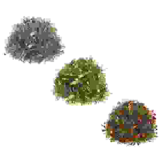 Мишура с декоративной лентой, 9х200 см, ПВХ, 3 цвета СНОУ БУМ