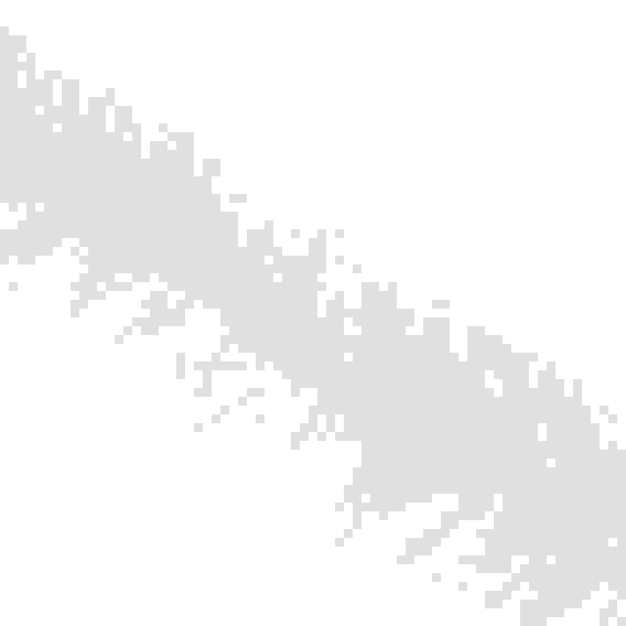 Мишура норка, белая, ПВХ, 11x200см СНОУ БУМ