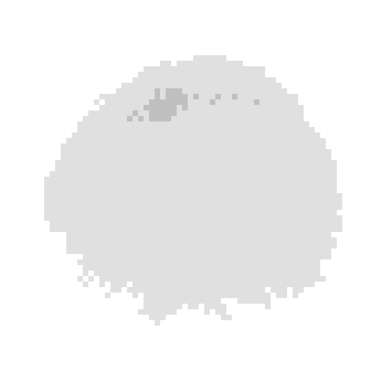 Мишура норка, белая, ПВХ, 11x200см СНОУ БУМ