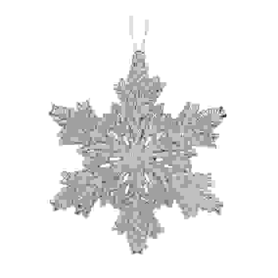 Набор елочных украшений, 2 шт, Снежинки, 13 см СНОУ БУМ