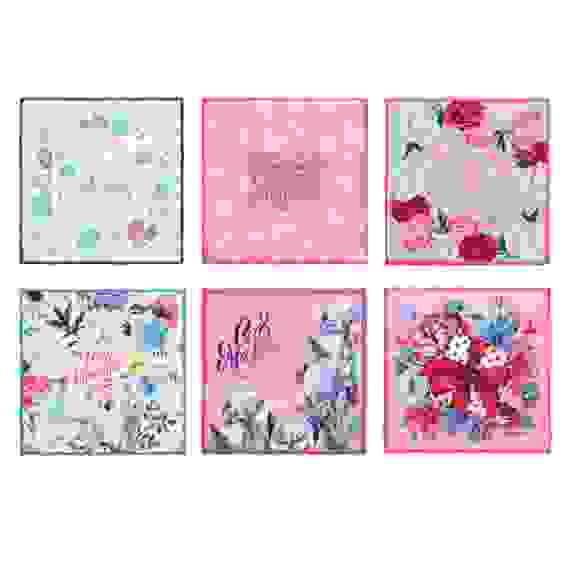 Дейзи Салфетка для уборки, 100% полиэстер, 30х30см, 6 дизайнов PROVANCE